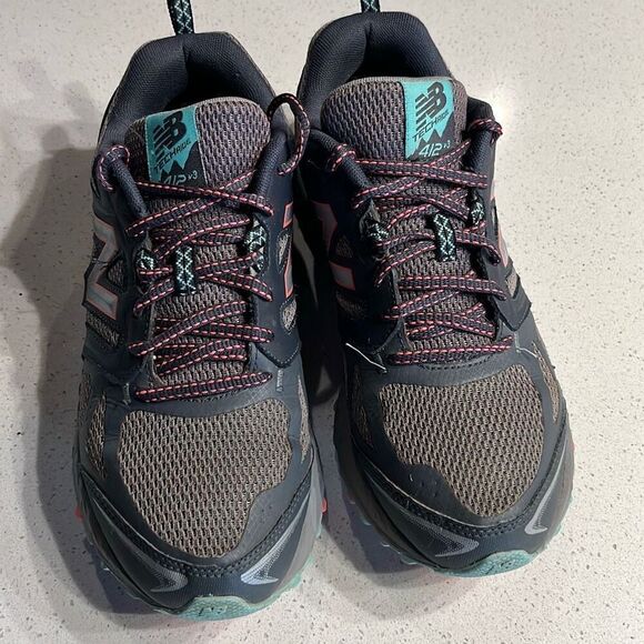 New Balance Tech Ride 412 v3 Gray Mesh Lace Up Low Top Running Shoes Womens 8 - Picture 6 of 9